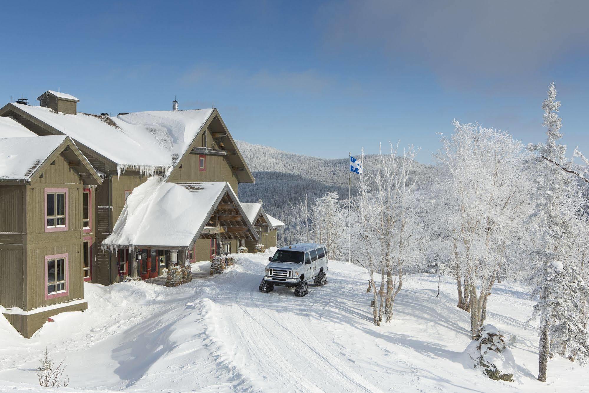 Auberge De Montagne Des Chic-Chocs Mountain Lodge - Sepaq Sainte Anne-des-Chênes Exteriör bild